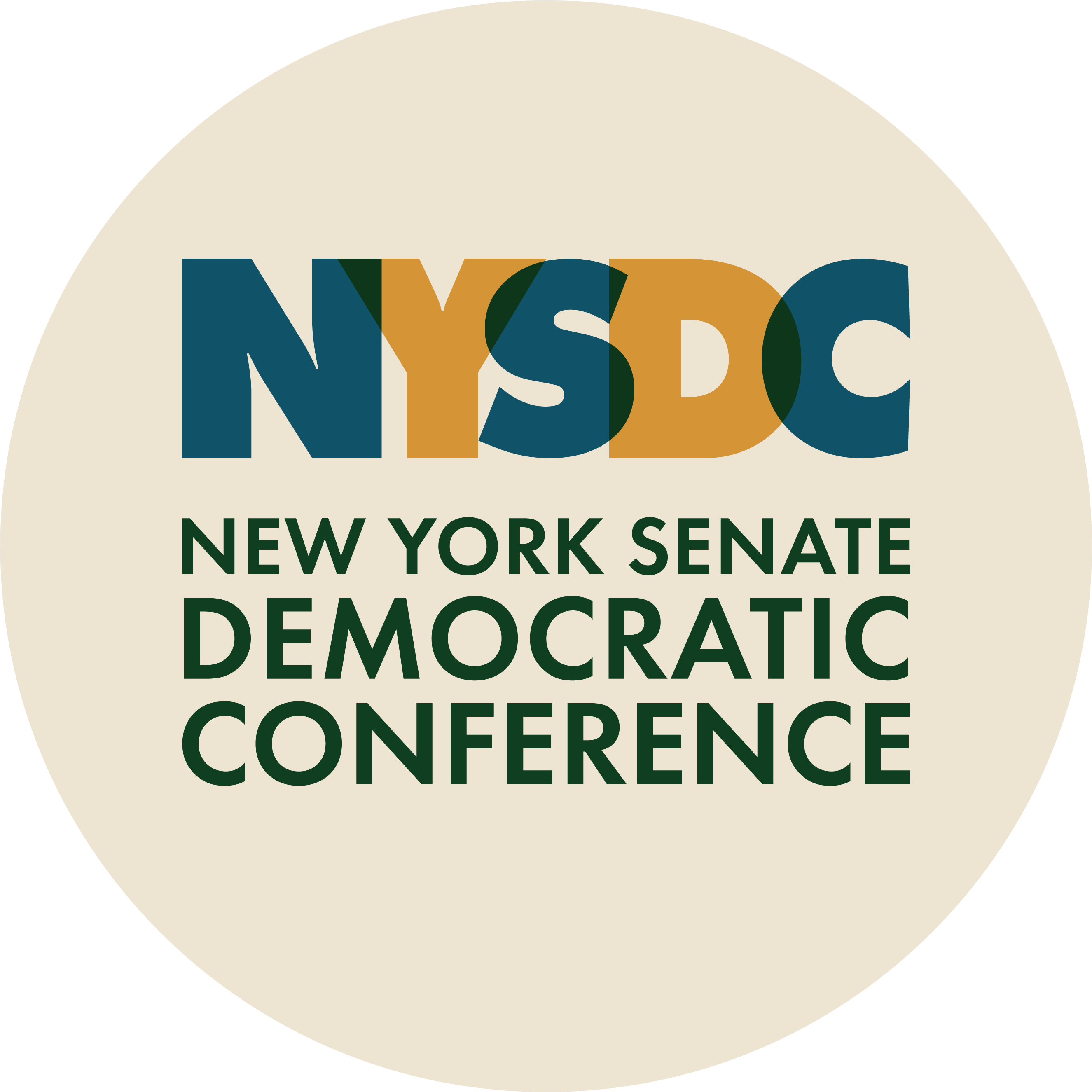 New York State Senate Democratic Conference Logo Color Option 3